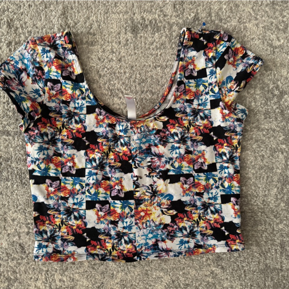Fun party crop top